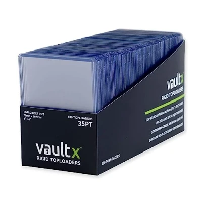 Afbeelding van Vault x Toploaders Harde kaarthouder voor verzamelkaarten en sportkaarten, 7,6 10,2 cm, 35 pt