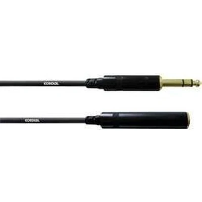 Afbeelding van Cordial 5 m REAN jack 6,3 mm Stereo adapterkabel
