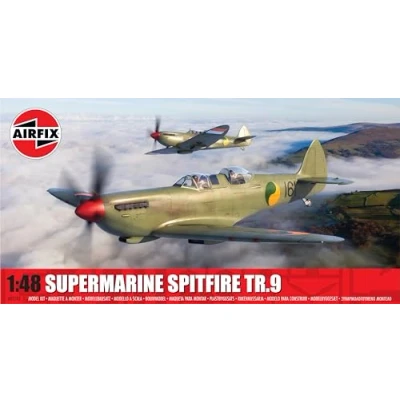 Afbeelding van Airfix 1/48 Supermarine Spitfire Tr.9 Plastic modelbouw Schaal