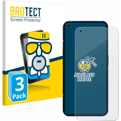 Afbeelding van BROTECT Screenprotector voor Nothing Phone (1) Folie Beschermfolie Beschermglas matte (3 Stuks)