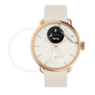Afbeelding van kwmobile 3x screenprotector geschikt voor Withings Scanwatch 2 38mm Beschermende folie fitnesstracker