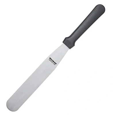 Afbeelding van Westmark Master Line 31212270 professionele bakpalet, recht en flexibel, lemmetgrootte 3 x 18 cm, lengte 30 roestvrij staal/kunststof, zwart/zilver
