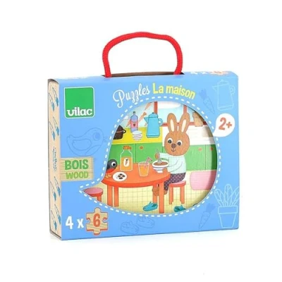 Image de VILAC PUZZLE HOUSE WOOD