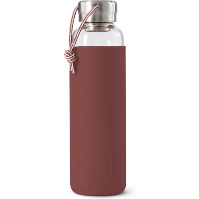 Afbeelding van Black+Blum Glazen Waterfles 600ml Burgundy