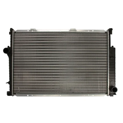 Afbeelding van THERMOTEC D7B018TT Radiateur Aluminium, Kunststof 650 439 40 Handgeschakeld, Automatische versnellingsbak Koelribben mechanisch gelast BMW: 5 Saloon