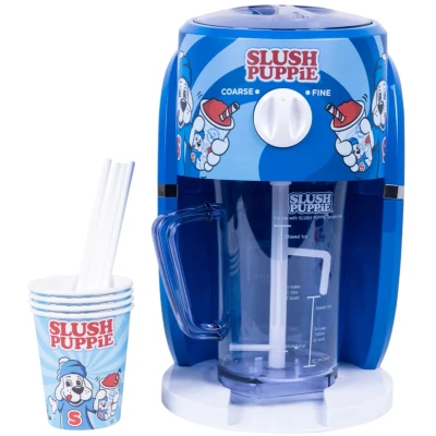 Afbeelding van Slush Puppie Snow Cone Machine. Slushy Maker Ice Shaver. Maakt tot 1 liter Delicious Puppy in minuten. Officieel gelicentieerd Merchandise from Fizz Creations.