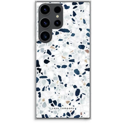 Afbeelding van Case Company® hoesje geschikt voor Samsung Galaxy S23 Ultra Terrazzo N1 Soft Cover Telefoonhoesje Bescherming aan alle Kanten en Schermrand