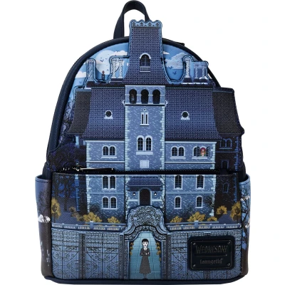 Afbeelding van Loungefly Backpack Wednesday Nevermore Academy