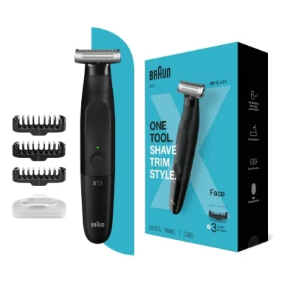 Afbeelding van Braun Series X XT3100 Zwart hybride trimmer