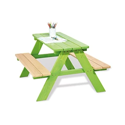 Afbeelding van Pinolino Nicki picknicktafel &#039;Nicki voor 4 Groen