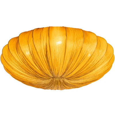 Afbeelding van QAZQA Design plafondlamp goud 60 cm 5 lichts Plu