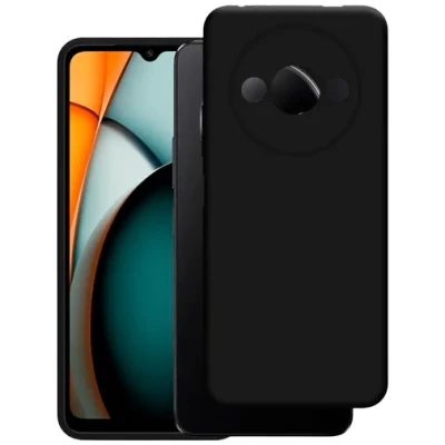 Afbeelding van Just in Case TPU Back Cover Zwart Xiaomi Redmi A3