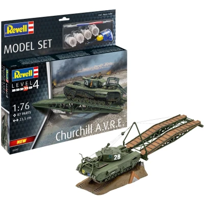 Afbeelding van Revell Model Set Churchill A.V.R.E.