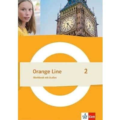 Afbeelding van Orange Line 2 Worbook mit Audios Klasse 6