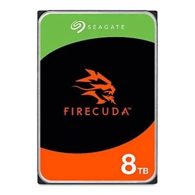 Afbeelding van Seagate FireCuda, 8 TB, Interne harde schijf CMR 3,5 inch SATA 6 Gbits/s 7.200 tpm, 256 MB cache, 300 TB/jaar, 3 jaar Rescue Services (ST8000DXZ01)