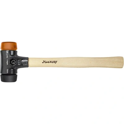 Afbeelding van WIHA 83238040 kunststof hamer Safety middelzacht/hard met hickorysteel rond slagkop 40 mm 26612