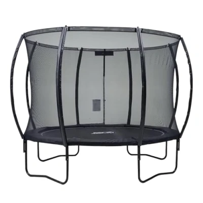 Afbeelding van Senz Sports Trampoline met Veiligheidsnet Premium 305 cm Rond Elastieken J5000 serie
