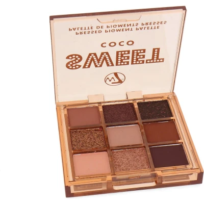 Afbeelding van W7 Pressed Pigment Oogschaduw Palette Sweet Coco