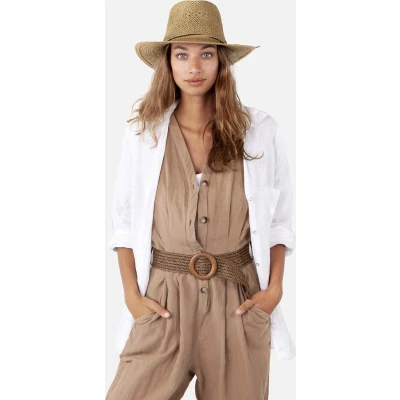 Afbeelding van Barts Ontmoet: Arday! Een Klassieke, Tijdloze En Vrouwelijke Fedora Hoed Gemaakt Van Papier Het Smalle koord Rondom De Kroon Geeft Je Gehele Look