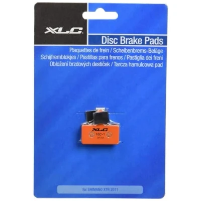 Afbeelding van XLC BP O25 Remblok Schijfrem (Shimano XTR/XT) Compound: Organic Allroad Oranje