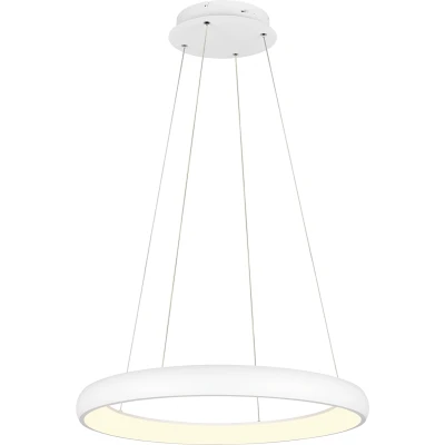 Afbeelding van Hanglamp Cardona, Ø 75 cm, wit, CCT, metaal