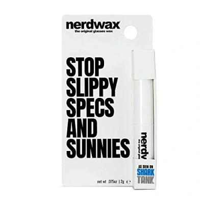 Afbeelding van Nerdwax Nieuw slank ontwerp eenvoudig Stop met glijden van de bril zoals te zien op Shark Tank