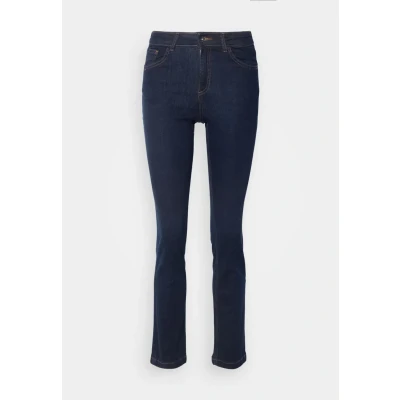 Afbeelding van b.young Bylola Byluni Slim fit jeans, Dames, Maat: 26, Dark blue denim