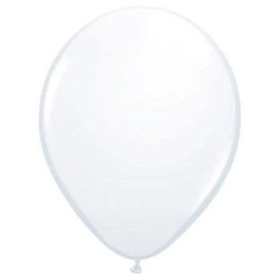 Afbeelding van Witte ballonnen 30cm 50 stuks