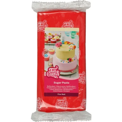 Afbeelding van FunCakes Rolfondant Rood 1kg Fondant voor Cupcakes en Taarten
