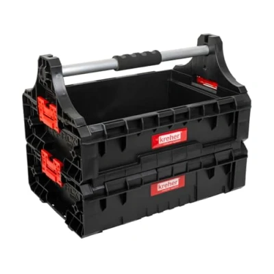 Afbeelding van Gereedschapswagen XL modulair, gereedschapskoffer uit de serie &quot;Q Brick&quot;, inclusief uitgebreide accessoires