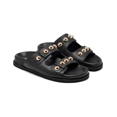 Afbeelding van Gioseppo Wrentham Muiltjes, Dames, Maat: 41, Black Leer