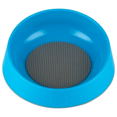 Afbeelding van Lickimat Oh Bowl Hairball Prevention Oral Health Kattenvoerbak Turquoise