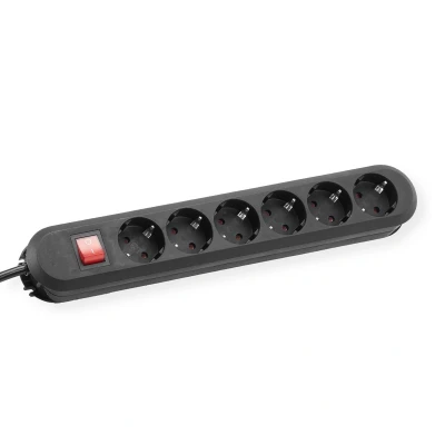 Afbeelding van Bachmann Smart Overspanningsbeveiliging 6 AC uitgang(en) 1,5 m Zwart