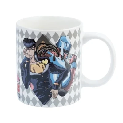 Afbeelding van Grupo Erik Jojo&#039;s Bizarre Adventure mok 350 ml officieel gelicentieerde keramische koffie en theemok, cadeau idee voor verjaardag of Kerstmis