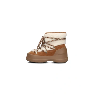 Afbeelding van MOON Boot Mb Luna Shearling Boots Dames Cognac Maat 36