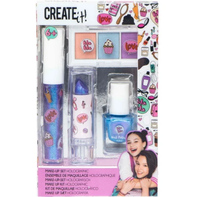 Afbeelding van Create it! Make up set Holografisch 8712916083344