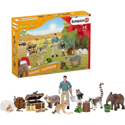 Image de SCHLEICH Calendrier de l&#039;Avent Wild Life 2022