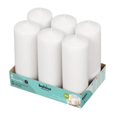 Afbeelding van Bolsius Stompkaarsen 6x