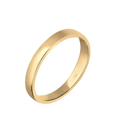 Afbeelding van Elli Classic Basic Ring, Dames, Maat: 54, Goldfarben