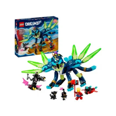Afbeelding van LEGO 71476 DREAMZzz Zoey en Zian de Kattenuil Dieren Speelgoed