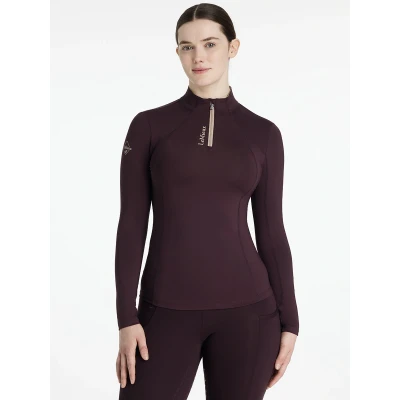 Afbeelding van LeMieux Shirt Base Layer Classique Damson 40 Agradi.be
