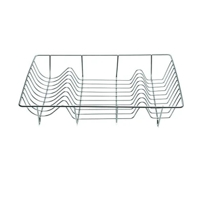 Afbeelding van Weis 10301 afdruiprek, roestvrij staal, zilverkleurig, 45 x 35 10 cm