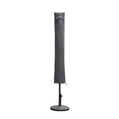 Afbeelding van Sekey Beschermhoes voor parasol, uv en stofdicht, waterdicht, weerbestendig, scheurvast, grijs