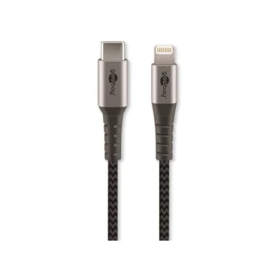 Afbeelding van 2 m USB C naar lightning kabel
