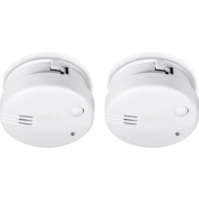 Afbeelding van Alecto Mini rookmelder met 5 jaar batterij, 2 pack White