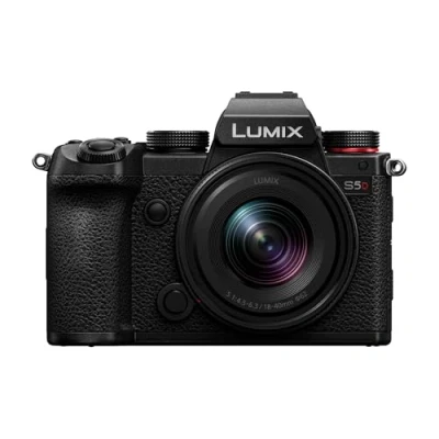 Image de Appareil photo Hybride Plein Format Panasonic Lumix S5D Noir + optique 18 40 f 4.5 6,3