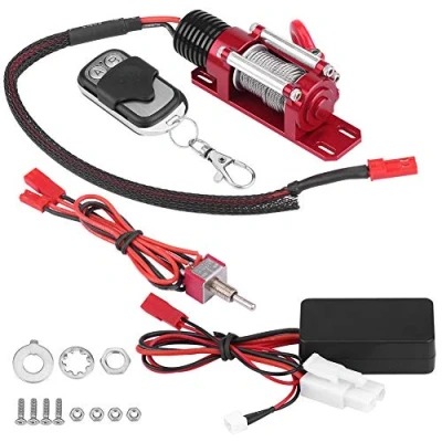 Afbeelding van RC lier, metalen lier met controller accessoire voor 1/10 Crawler auto