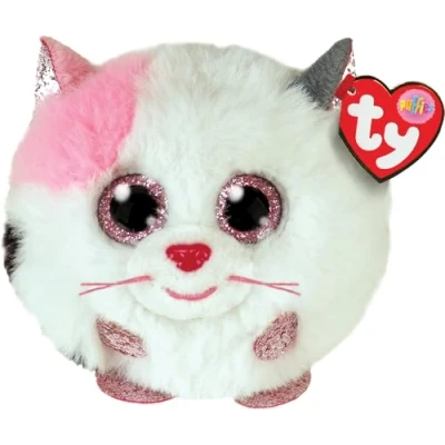 Afbeelding van Ty Puffies Knuffel Kat Muffin 10 Cm