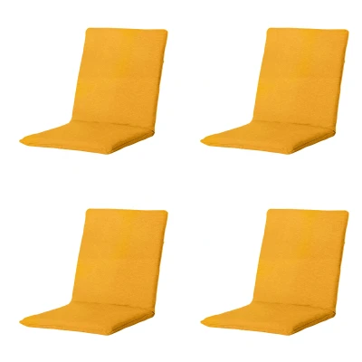 Afbeelding van Madison Stapelstoel kussen universeel Panama golden glow 4 stuks