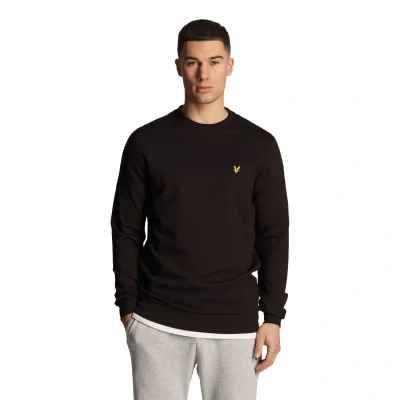 Afbeelding van Lyle &amp; Scott Quarter ZIP Fleece trui, Heren, Maat: XXL, Jet black